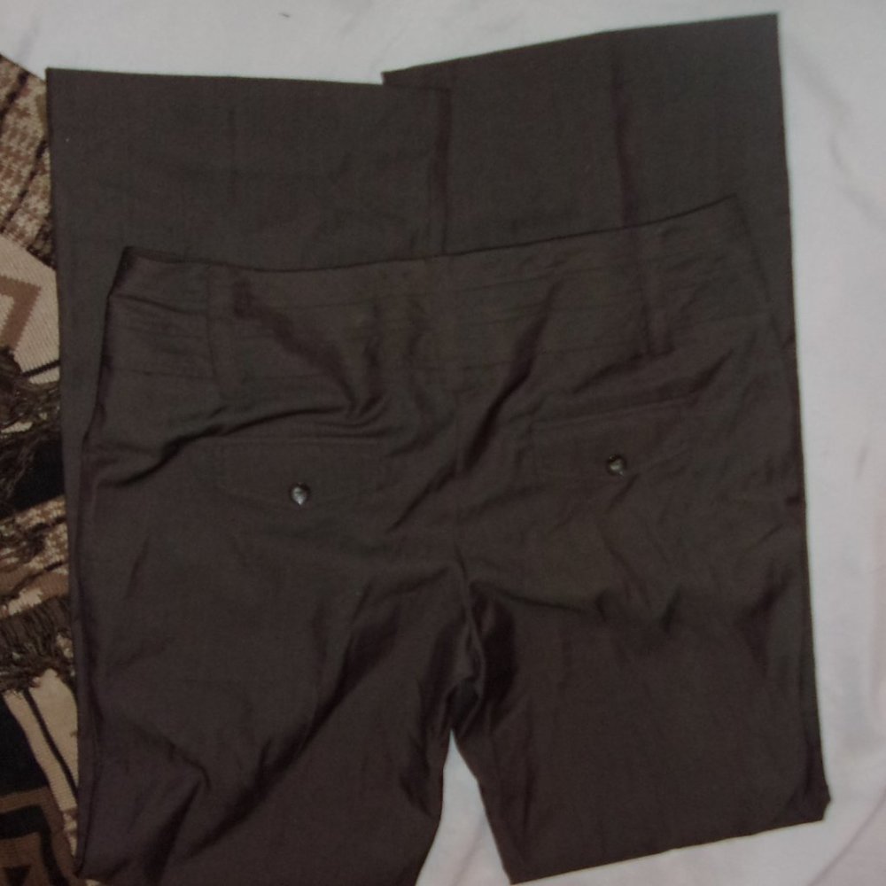 🌟 womens size 13 brown  pants casual dress  career work thirteen